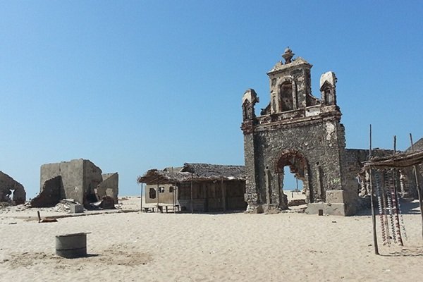 Dhanushkodi old church ruins